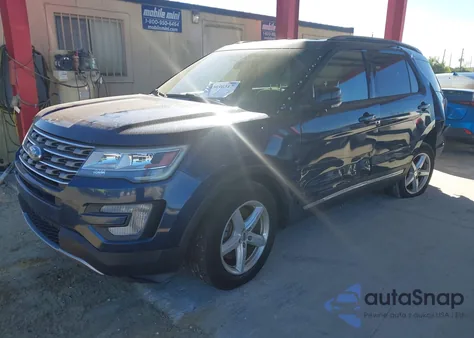 2017 Ford Explorer Xlt из США, поврежденный, VIN 1FM5K7D87HGA41281